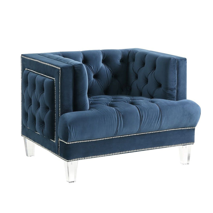 Ansario - Chair - Blue Velvet