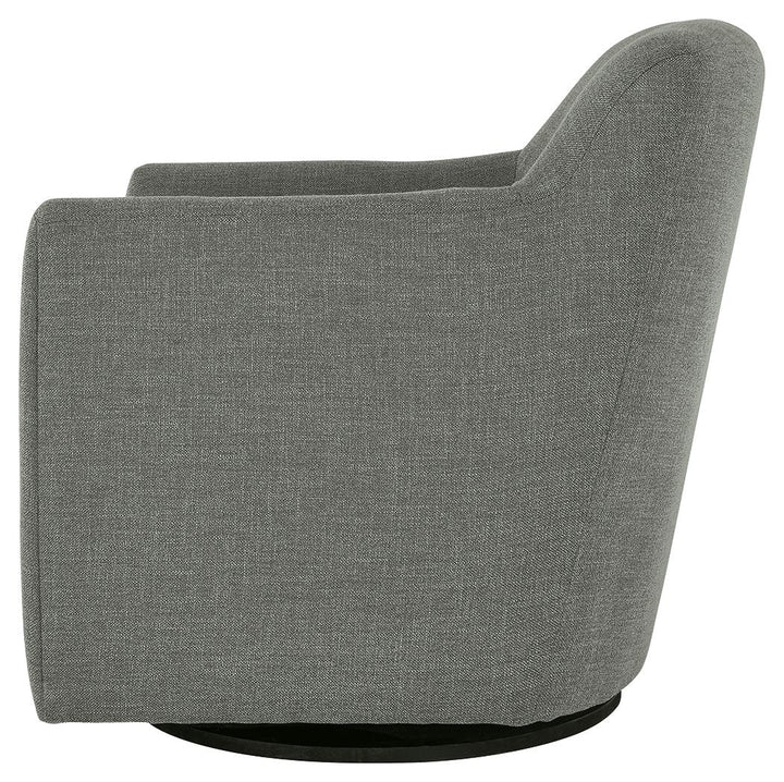Bradney - Swivel Accent Chair - Gray