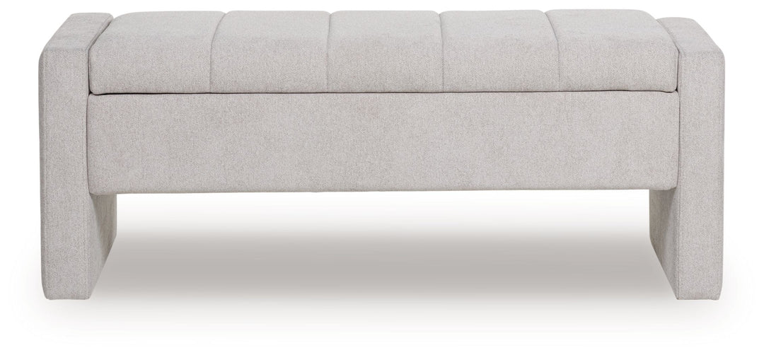 Akselman - Storage Bench - Gray