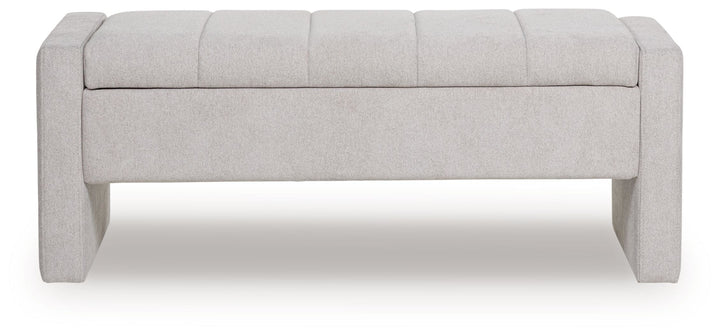 Akselman - Storage Bench - Gray