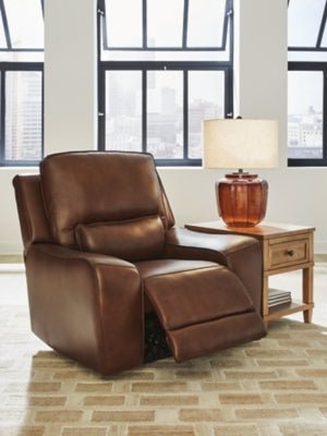 DeepWakes Power Recliner - Dark Brown Reclining Chair modern furniture Contempo Furniture