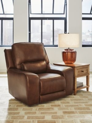 DeepWakes Power Recliner - Dark Brown Reclining Chair modern furniture Contempo Furniture