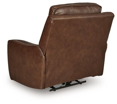 DeepWakes Power Recliner - Dark Brown Reclining Chair modern furniture Contempo Furniture