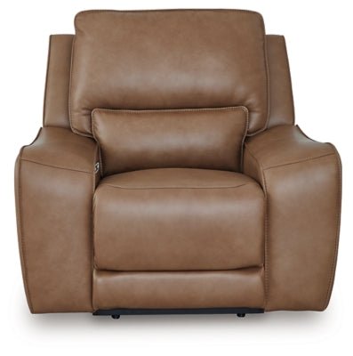 DeepWakes Power Recliner - Light Brown | Ashley Furniture