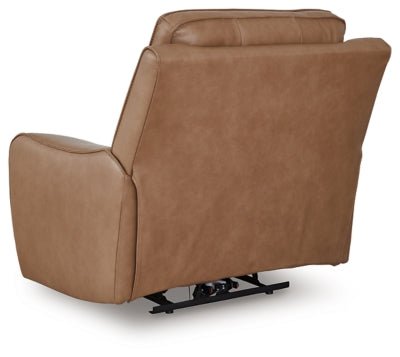 DeepWakes Power Recliner - Light Brown Reclining Chair modern furniture Contempo Furniture