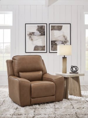 DeepWakes Power Recliner - Light Brown Reclining Chair modern furniture Contempo Furniture