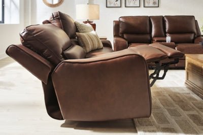 DeepWakes Power Reclining Sofa - Dark Brown Reclining Sofa modern furniture Contempo Furniture