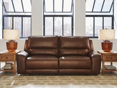 DeepWakes Power Reclining Sofa - Dark Brown Reclining Sofa modern furniture Contempo Furniture