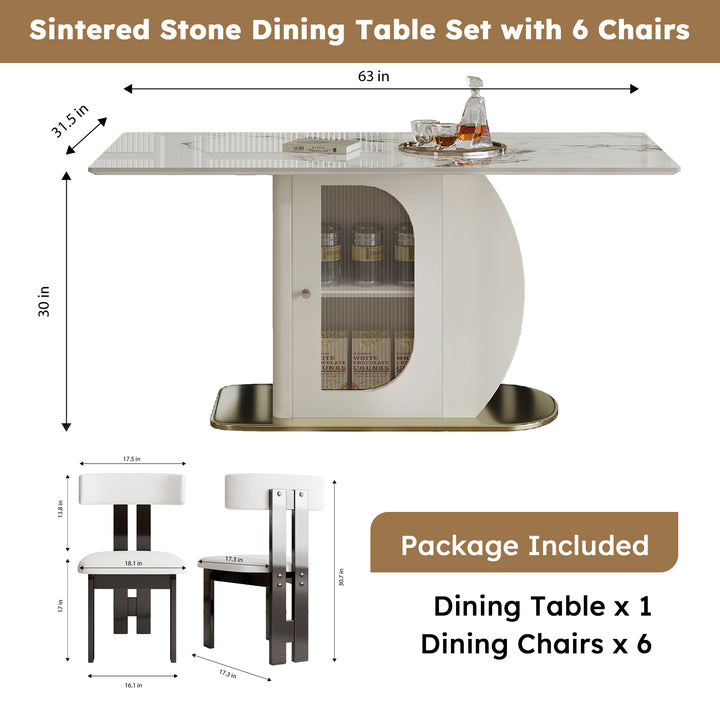 7-piece-burnt-stone-dining-set-gold-base-velvet-chairs