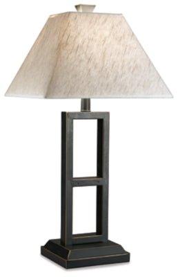 Deidra Table Lamp (Set of 2) - Black Table Lamp modern furniture Contempo Furniture