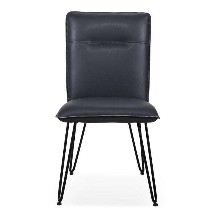 Demi Hairpin Leg Modern Dining Chair in Cobalt (Set of 2) Chair modern furniture Contempo Furniture