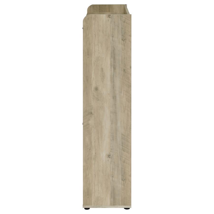 Denia - 3 - Tier Engineered Wood Shoe Cabinet - Gray Shoe Cabinet modern furniture Contempo Furniture