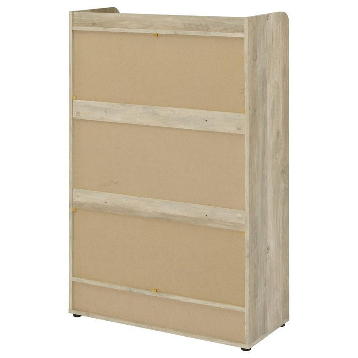 Denia - 3 - Tier Engineered Wood Shoe Cabinet - Gray Shoe Cabinet modern furniture Contempo Furniture