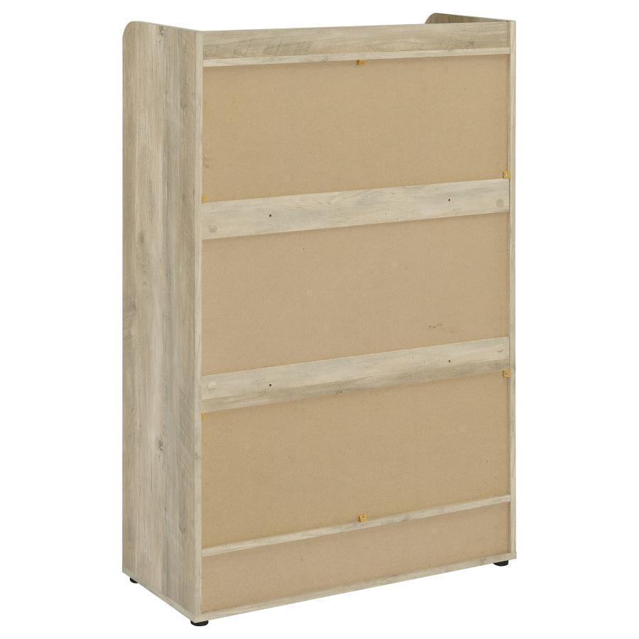 Denia - 3 - Tier Engineered Wood Shoe Cabinet - Gray Shoe Cabinet modern furniture Contempo Furniture