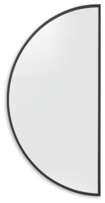 Denlow Accent Mirror - Black Accent Mirror modern furniture Contempo Furniture