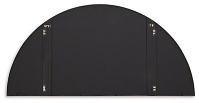 Denlow Accent Mirror - Black Accent Mirror modern furniture Contempo Furniture