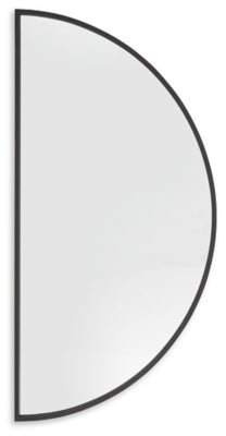 Denlow Accent Mirror - Black Accent Mirror modern furniture Contempo Furniture