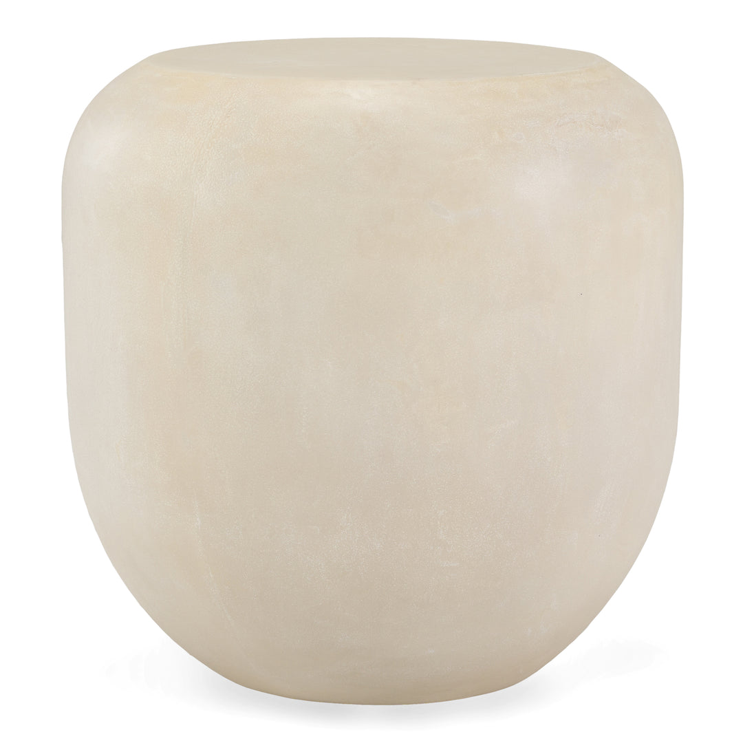 Denny - Modern Beige Fiberform End Table