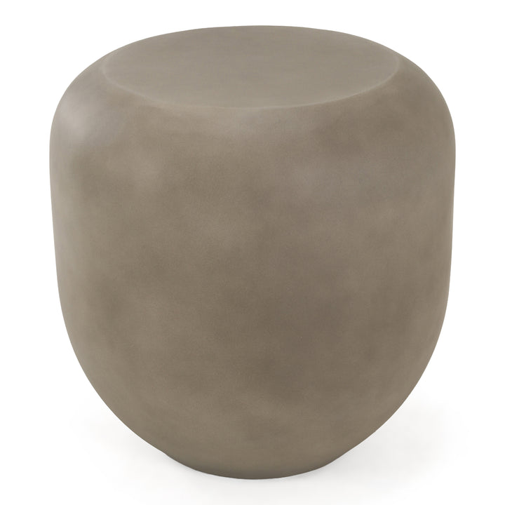 Denny - Modern Grey Fiberform End Table