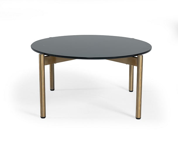 Denzel - Black Marble  Gold Coffee Table
