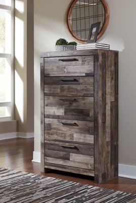 Derekson Chest of Drawers - Dark Gray Accent Chest modern furniture Contempo Furniture