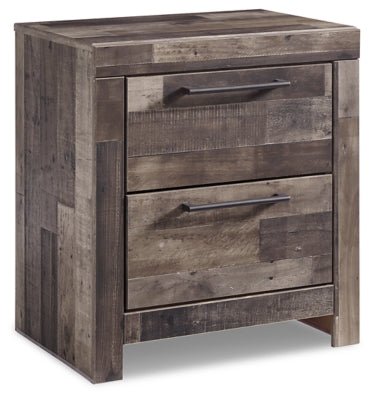 Derekson Nightstand - Dark Gray Accent Nightstand modern furniture Contempo Furniture