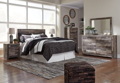 Derekson Nightstand - Dark Gray Accent Nightstand modern furniture Contempo Furniture
