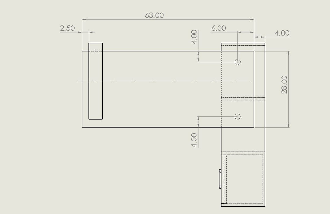 Boston Modern Glass & Faux Concrete Reversible Desk