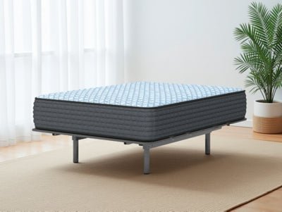 Destin Cove Firm Twin Mattress - Blue Hybrid Mattress modern furniture Contempo Furniture