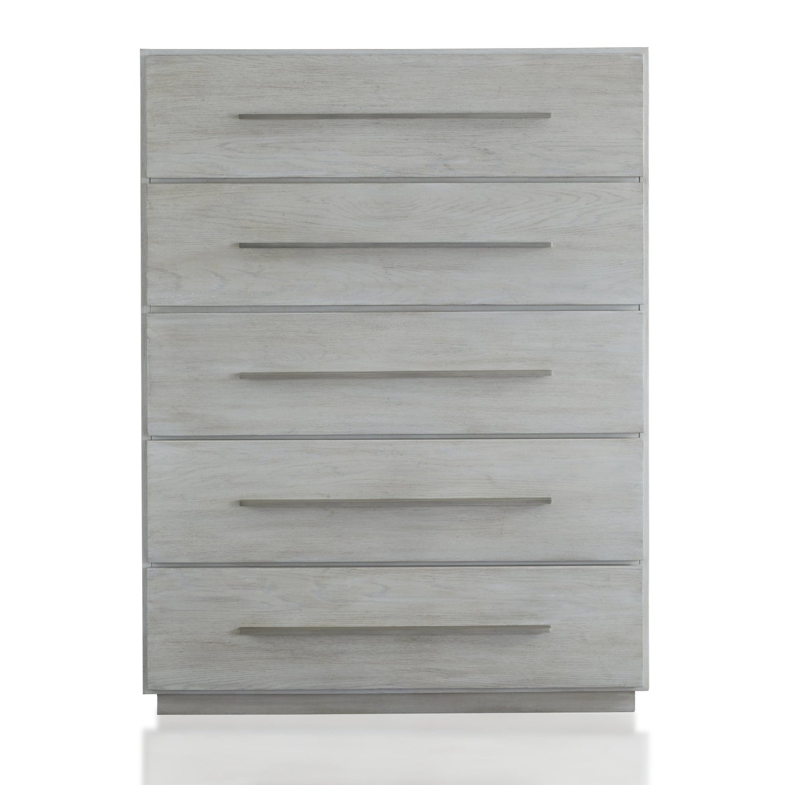 Destination Five Drawer Chest in Cotton Grey Chest modern furniture Contempo Furniture