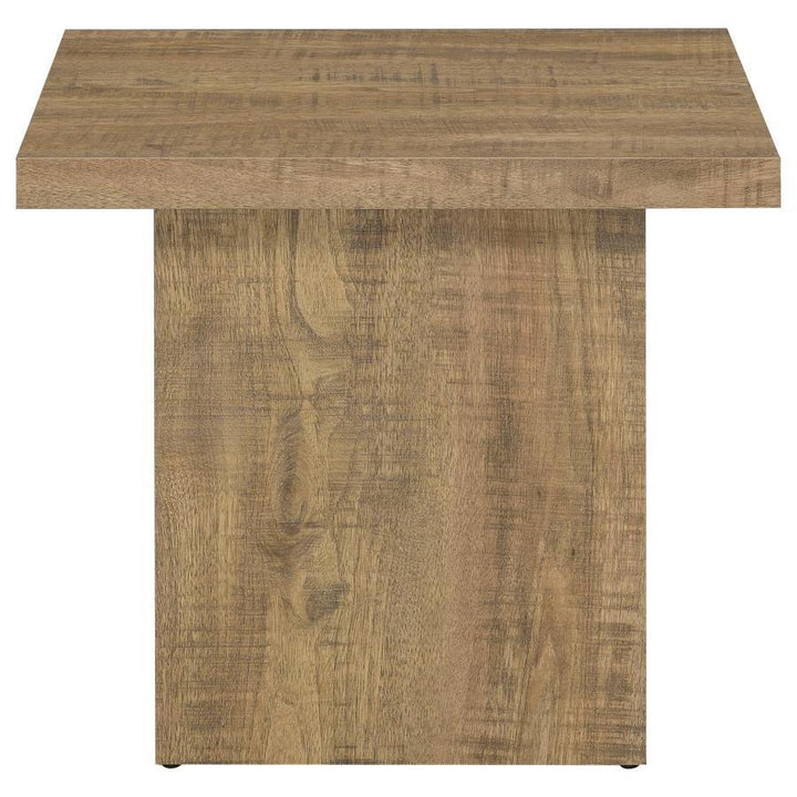 Devar - 2 Piece Square Coffee And End Table Set - Mango Table Set modern furniture Contempo Furniture