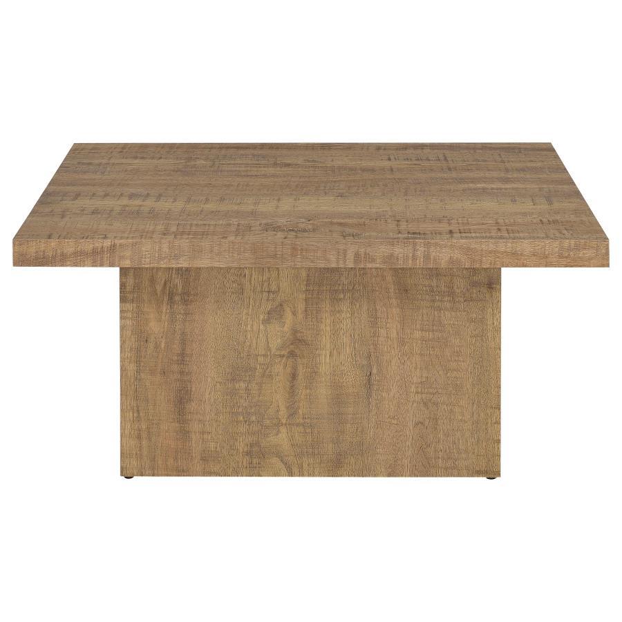 Devar - 2 Piece Square Coffee And End Table Set - Mango Table Set modern furniture Contempo Furniture
