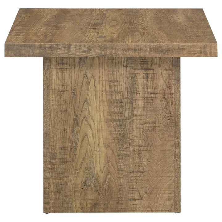Devar - 3 Piece Square Coffee And End Table Set - Mango Table Set modern furniture Contempo Furniture