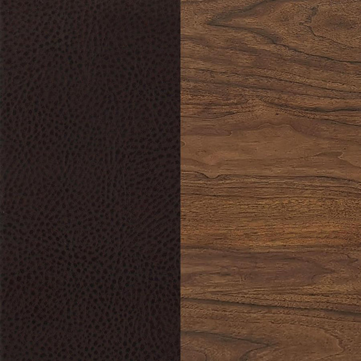 Dewey - Upholstered Counter Chair (Set of 2) - Walnut Stool Set modern furniture Contempo Furniture