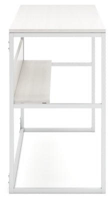 Deznee Home Office Desk - White Computer Desks modern furniture Contempo Furniture