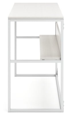 Deznee Home Office Desk - White Computer Desks modern furniture Contempo Furniture