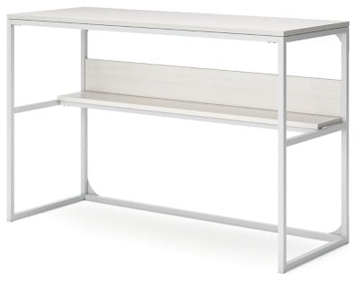 Deznee Home Office Desk - White Computer Desks modern furniture Contempo Furniture