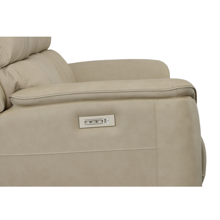 Flexsteel 1041-62PH-94680 Henry  Power Reclining Sofa With Power Headrests & Lumbar  Beige