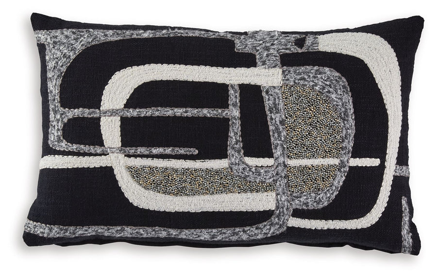 Gavrileigh - Pillow (Set of 4) - Black / Gray / Ivory by Ashley Furniture product image