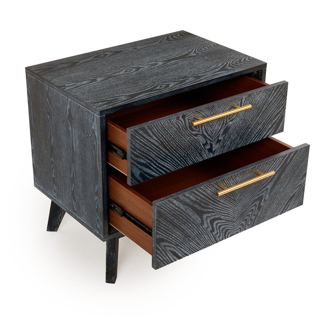 Diana - Modern Grey Ash Nightstand