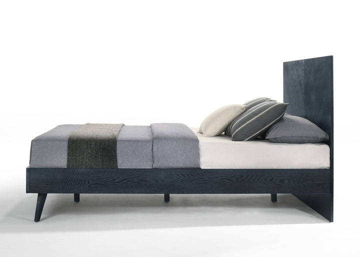 Diana - Eastern King Modern Grey Ash Bed
