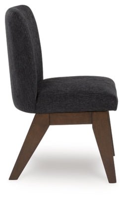 Dilenno Dining Chair - Dark Brown Chair Set modern furniture Contempo Furniture