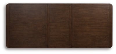Dilenno Dining Extension Table - Dark Brown Dining Table with Extensions modern furniture Contempo Furniture