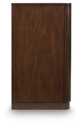 Dilenno Dining Server - Dark Brown Server modern furniture Contempo Furniture