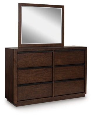 Dilenno Dresser and Mirror - Dark Brown | Ashley Furniture