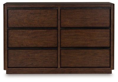 Dilenno Dresser - Dark Brown Dresser modern furniture Contempo Furniture