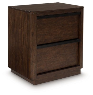 Dilenno Nightstand - Dark Brown | Ashley Furniture