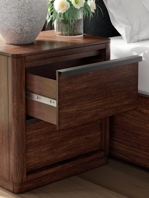 Dilenno Nightstand - Dark Brown Accent Nightstand modern furniture Contempo Furniture