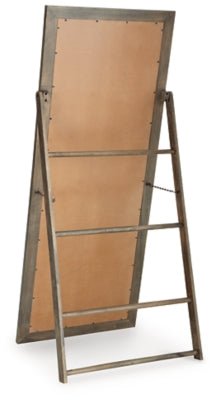 Dirkins Floor Mirror - Dark Brown Floor Mirror modern furniture Contempo Furniture