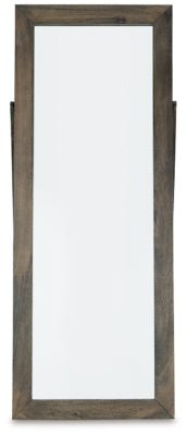 Dirkins Floor Mirror - Dark Brown Floor Mirror modern furniture Contempo Furniture
